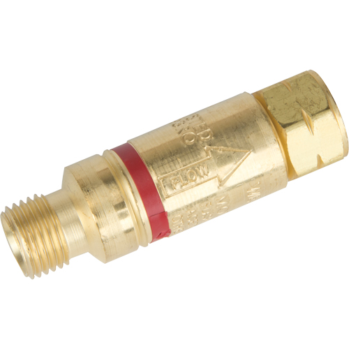 Western Enterprises FA-200P Flashback Arrestors - Oxy/Fuel Gas, Fuel Gas (red)/Oxygen (green), Torch Style