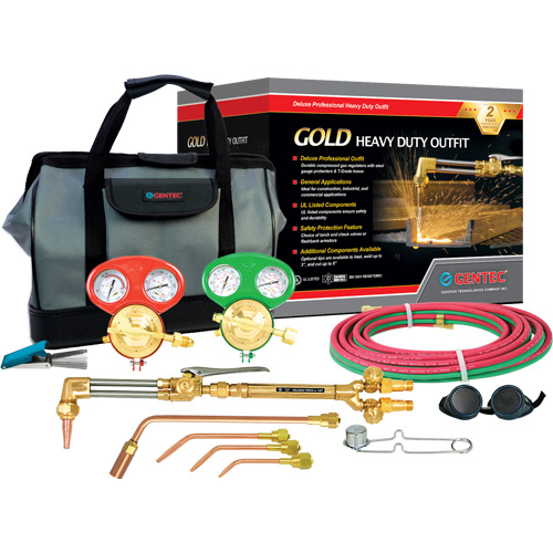 Gentec 1130 Commander Heavy-Duty Outfit, 1/2" Cut, 1/2" Weld