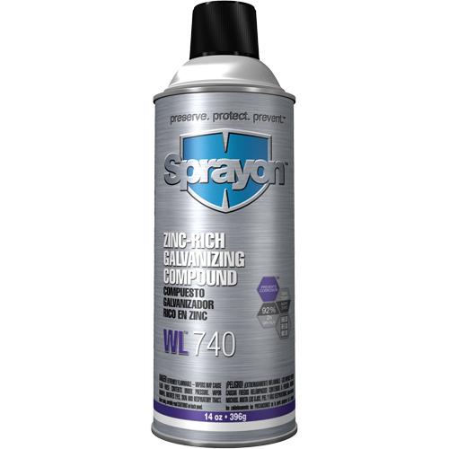 Sprayon SC0740000 WL740 Zinc-Rich Galvanizing Compound
