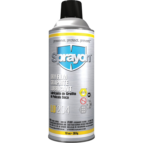 SPRAYON LU204 Dry Film Graphite Lubricant AA107 (SC0204000) Shop Dry Film Lubricant TENAQUIP