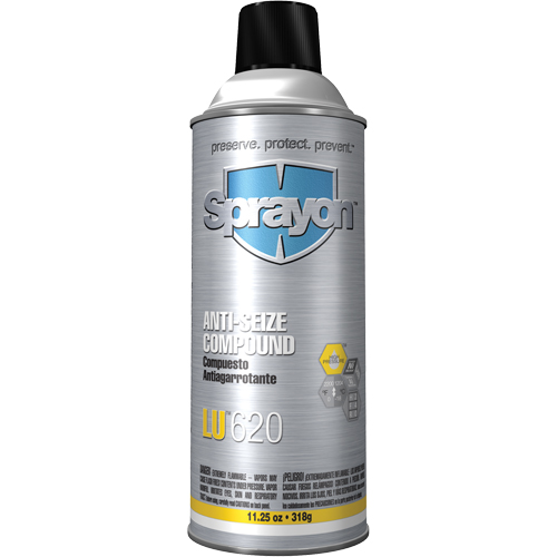 Sprayon SC0620000 Compos&eacute; antigrippage LU620, 454 g, Canette a&eacute;rosol, 2200°F (1204°C) Temp max.