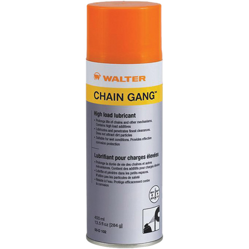 Walter Surface Technologies 53D102 Chain Gang Lubricant, Aerosol Can