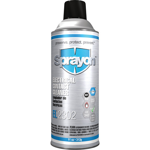 Sprayon SC2302000 Nettoyant pour contacts &eacute;lectriques EL2302, Canette a&eacute;rosol