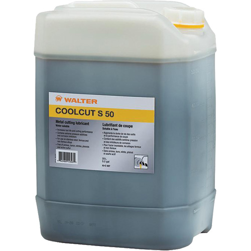 Walter Technologies Pour Surface 53B007 Lubrifiant Coolcut, 20 L
