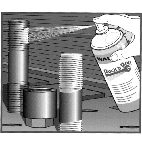 Walter Technologies Pour Surface 53D852 Antiblocage ROCK'N ROLL, Canette a&eacute;rosol