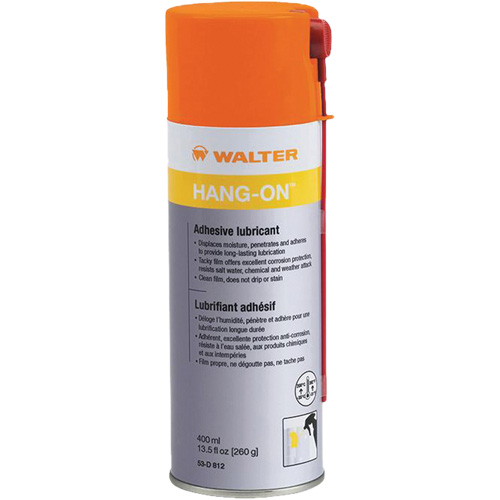 Walter Surface Technologies 53D812 HANG-ON Lubricant, Aerosol Can