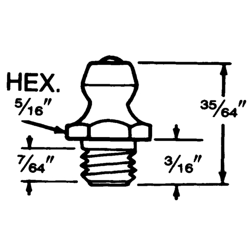 Alemite 1641-B Assortiments de raccords de lubrification