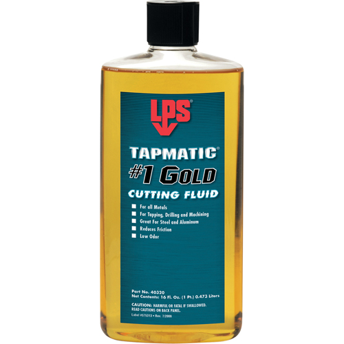 LPS C40320 Liquides de coupe # 1 Gold de Tapmatic, 16 oz liq.