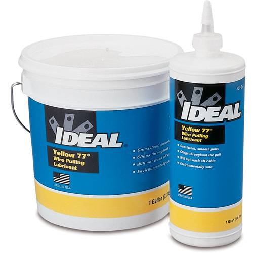 IDEAL Yellow 77® Wire Pulling Lubricant, Bottle AB488 ( 31358) Shop