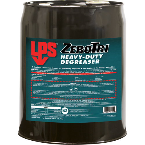 LPS C03505 D&eacute;graissant gros travaux ZeroTri, Seau
