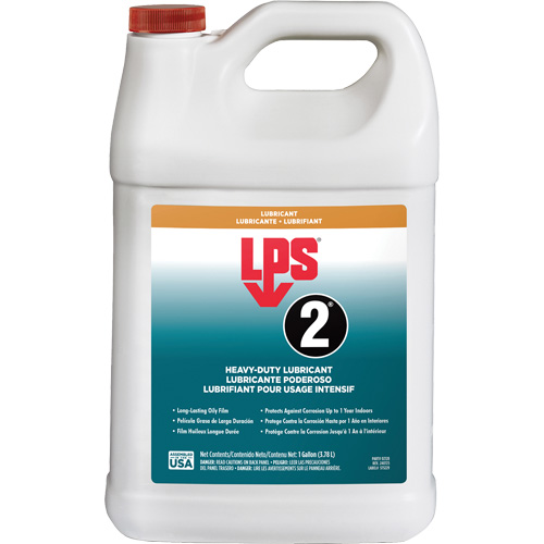 LPS 02128 2&reg; Heavy-Duty Lubricant, Jug