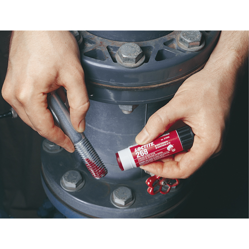 Loctite 826036 Quickstix Threadlocker 268 , Red, High, 9 g, Stick