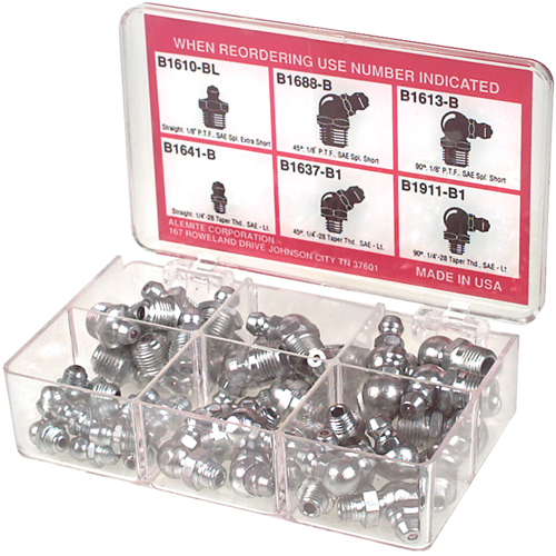 Alemite 2365-1 Pocket Pack Fitting Assortments