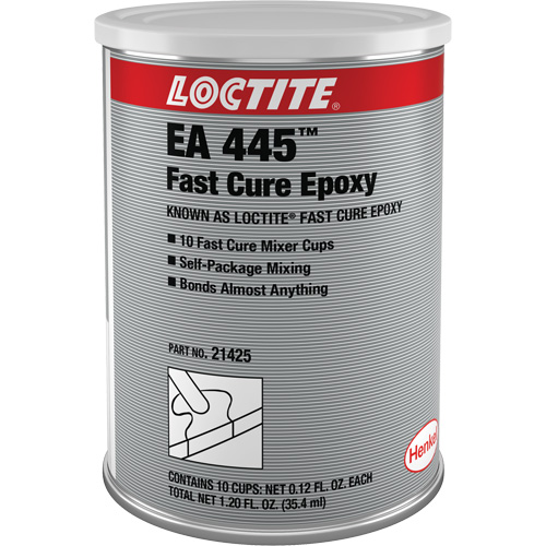 Loctite 209717 Fixmaster&reg; Fast Cure Adhesive Mixer Cups, 10 x 0.14 oz., Kit, Grey