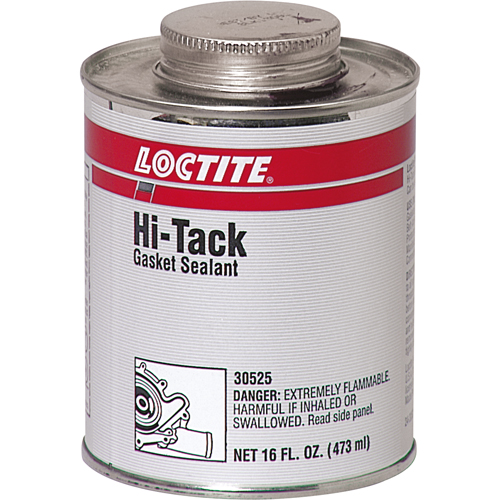 Loctite 1540591 Hi-Tack Gasket Sealant, Brush Can, Red