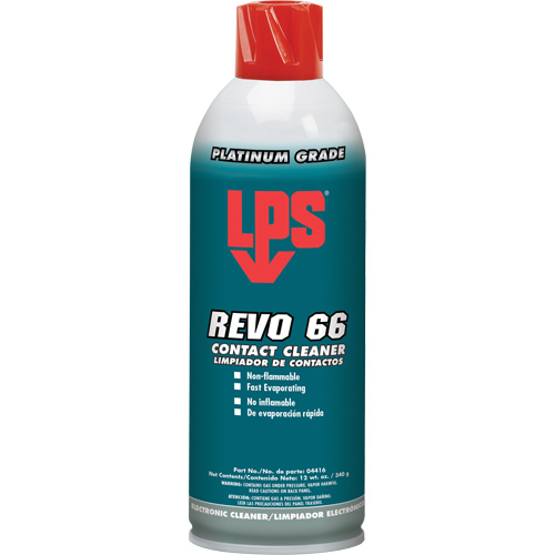 LPS C04416 Revo 66&reg; Contact Cleaner, Aerosol Can