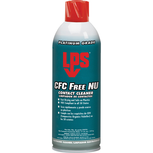 LPS 05416 CFC Free NU LVC Contact Cleaner, Aerosol Can