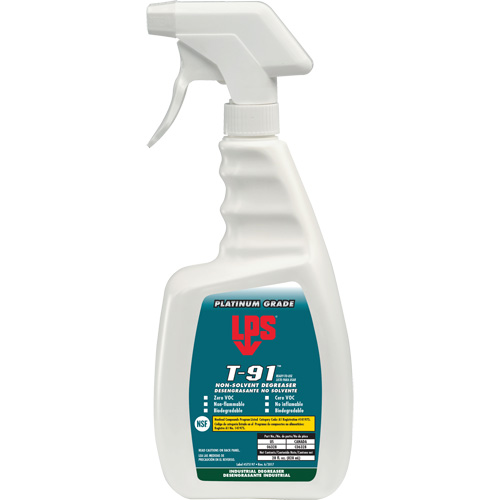 LPS 6328 T-91 Non-Solvent Degreaser, Trigger Bottle