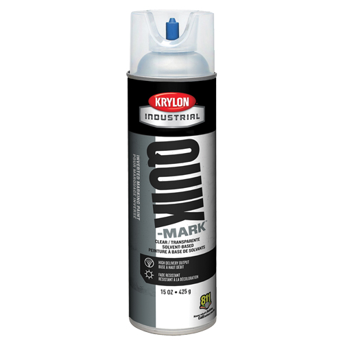 Krylon Industrial A03600007 Peinture de marquage industrielle invers&eacute;e &agrave; base de solvant Quik-Mark, 15 oz, Canette a&eacute;rosol