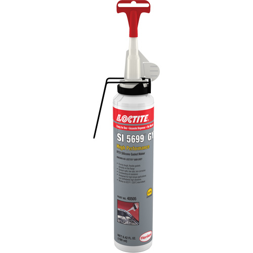 Loctite 756302 5699 RTV Silicone Gasket Maker, Tube, Grey