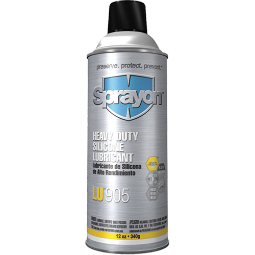 Sprayon SC0905000 Lubrifiant &agrave; la silicone de qualit&eacute; industrielle LU905, Canette a&eacute;rosol