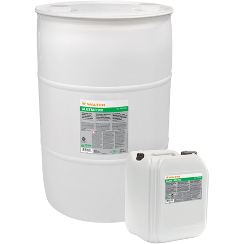 Walter Surface Technologies 53G707 Alustar 200 Cleaner & Degreaser, Pail