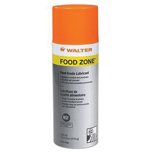 Walter Surface Technologies 53D602 FOOD ZONE Food Grade General Purpose Lubricant, Aerosol Can