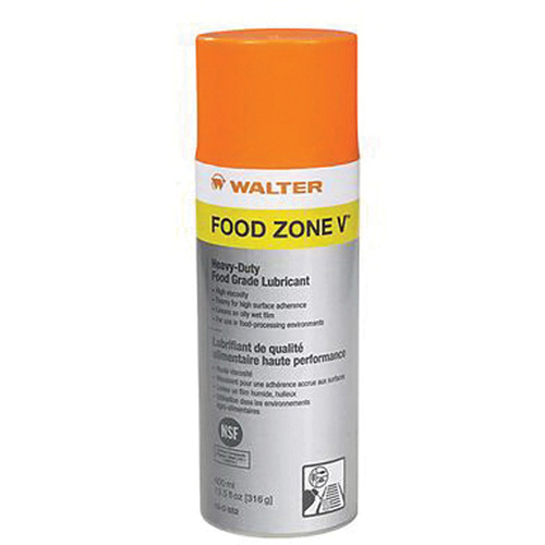 Walter Technologies Pour Surface 53D652 Lubrifiant de qualit&eacute; alimentaire puissant FOOD ZONE V, Canette a&eacute;rosol