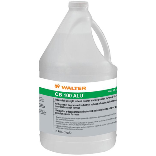 Walter Surface Technologies 53G125 CB 100 ALU Ultra-Powerful Natural Cleaner and Degreaser, Jug