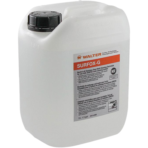 Walter Surface Technologies 54A066 SURFOX-G Weld Cleaner, Bottle