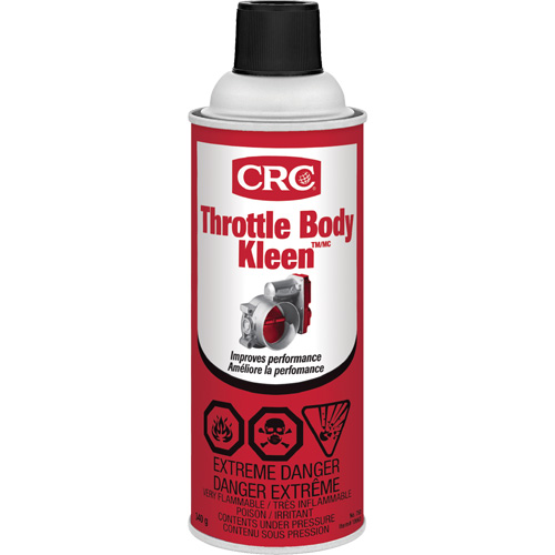 CRC Canada 1006322 Nettoyant de conduits d'admission d'air Throttle Body Kleen, Canette a&eacute;rosol