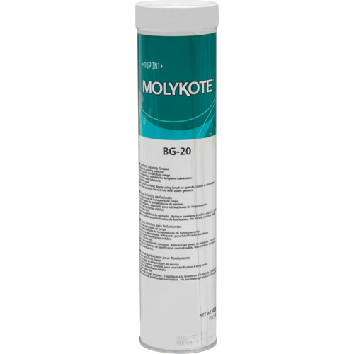 Dow Corning BG20SYNGRSE400GCART Graisse de roulement haute performance Molykote BG 20, 400 g, Cartouche