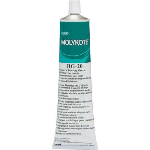 Dow Corning BG20SYNGRSE150GTUBE Molykote BG 20 High-Performance Synthetic Grease, 150 g, Bottle