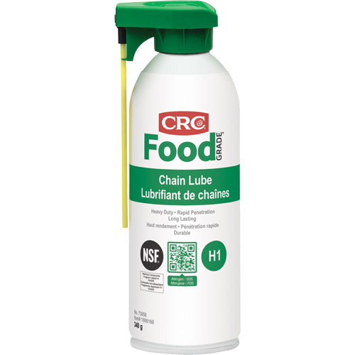 CRC Canada 1006159 Lubrifiant &agrave; chaîne pour usine alimentaire, Canette a&eacute;rosol