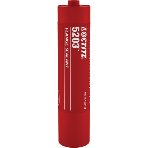 Loctite 1317148 5230 Flange Sealant, Cartridge, Red
