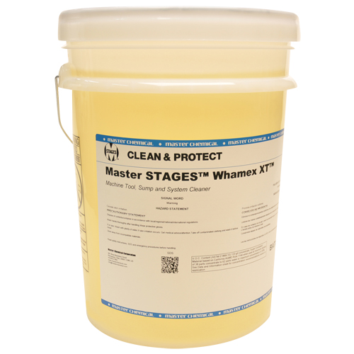 Master Fluid Solutions WHAMEXXT/5 Nettoyant pour syst&egrave;me & siphon de machines-outils STAGES Whamex XT, 5 gal., Seau