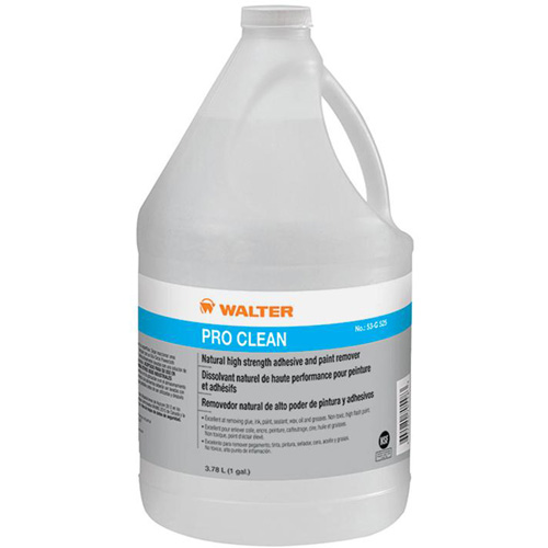 Walter Surface Technologies 53G525 Pro Clean High-Strength Solvent, Bottle