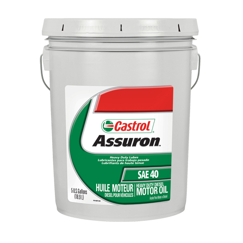 Castrol 0900859 ASSURON&reg; 1815 40W Motor Oil, 18.9 L, Pail