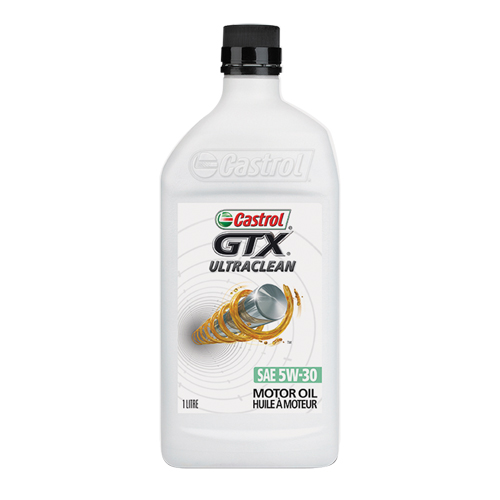 Castrol 0001142 GTX&reg; ULTRACLEAN 5W30 Motor Oil, 1 L, Bottle