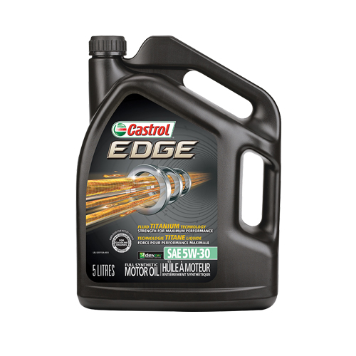 Castrol 020113A Huile &agrave; moteur 5W30 FTT EDGE, 5 L, Cruche