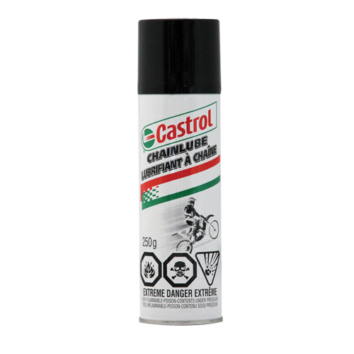 Castrol 0016799 Lubrifiant &agrave; chaîne en a&eacute;rosol, Canette a&eacute;rosol