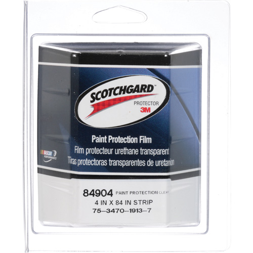 3M 849-04 Scotchgard Paint Protection Film, Polyurethane, 102 mm (4) W x  2.13 m (7') L, 0.6 mils Thick