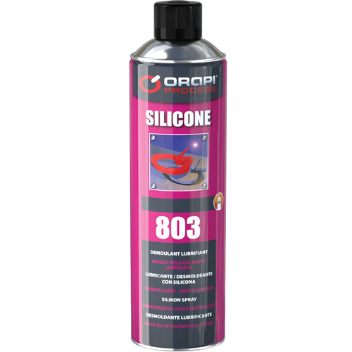 Orapi 803A4 Silicone-Based Synthetic Lubricant, Aerosol Can