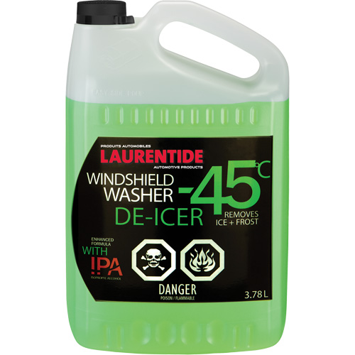 Recochem 15-208LAUX52 Laurentide Windshield Washer & De-Icer, Jug, 3.78 L