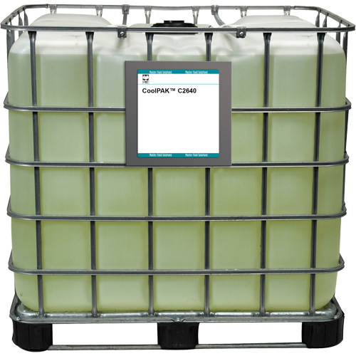 Master Fluid Solutions CPC2640/NR270P Liquide pour le travail des m&eacute;taux synth&eacute;tique peu mousseux CoolPAK, R&eacute;servoir GRV