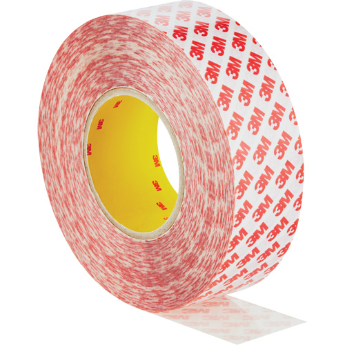 3M GPT020F_2 X 55 Double-Sided Adhesive Tape, Polyester, 50 mm (1.96") W x 50 m (164') L, 8 mils Thick
