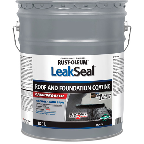Rust-Oleum 322085 Rev&ecirc;tement de plancher et fondation LeakSeal