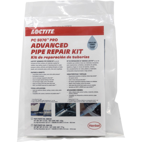 Loctite 2985100 4" Advanced Pipe Repair Kit