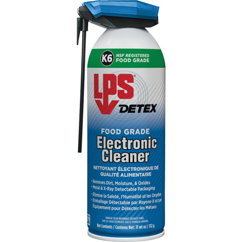LPS C58116 Detex&reg; Food Grade Electronic Cleaner, Aerosol Can