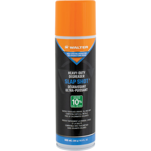 Walter Technologies Pour Surface 53C512 D&eacute;graissant intense &agrave; faible COV Slap Shot, Canette a&eacute;rosol